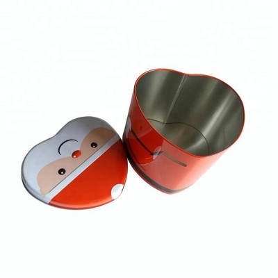 Decorative Heart Shaped Sweets Tin Box