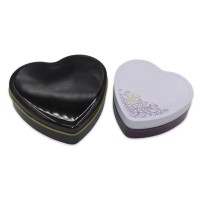 Hot Sale Low MOQ Colorful Print Heart Shaped Tin Box For Wedding Mint Tin wholesale